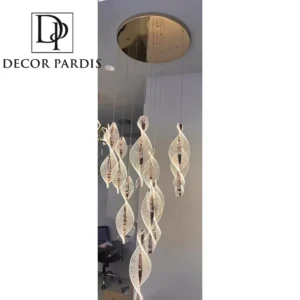 خرید لوستر موج نور