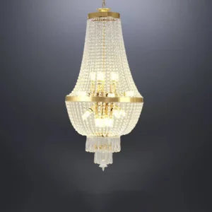 تصویر لوستر مدل آریانا کد 1209 طرح گلابی