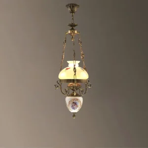 تصویر لوستر آویز تک شعله کد A1309