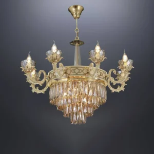 تصویر لوستر آریانا کد A1206 مدل چهار شاخه‌ای