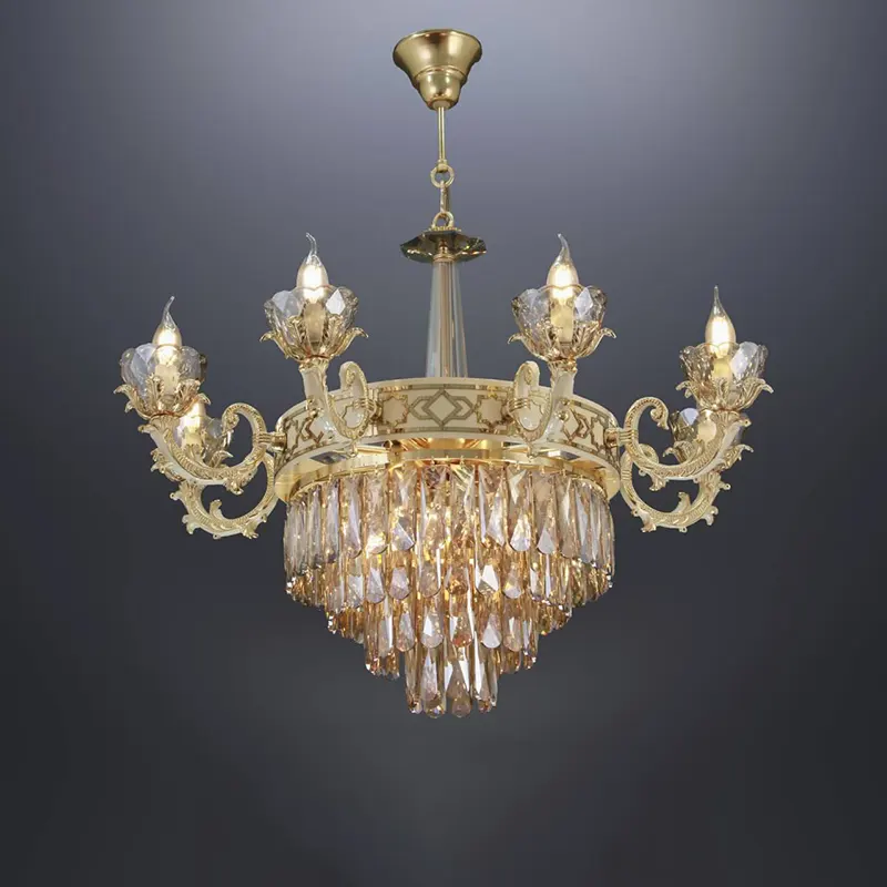 تصویر لوستر آریانا کد A1206 مدل چهار شاخهای