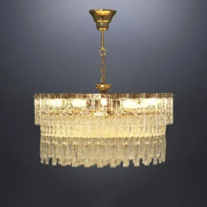 تصویر لوستر آریانا کد A1208 مدل زرین تاج