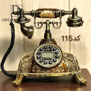 تلفن رو میزی قدیمی کد 115