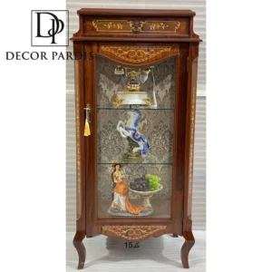 بوفه مدل چوبی رنگ قهوه ای تیره