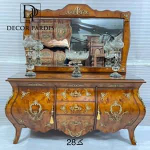 کنسول بزرگ مدل چوبی طراحی شده