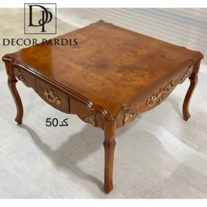 میز وسط ساده مدل چوبی