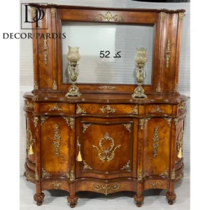 کنسول مدل چوبی بزرگ جادار