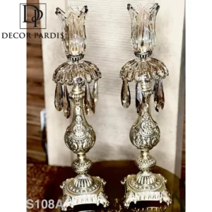 شمعدون شیشه ای