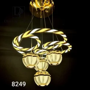 لوستر گوی مارپیچ