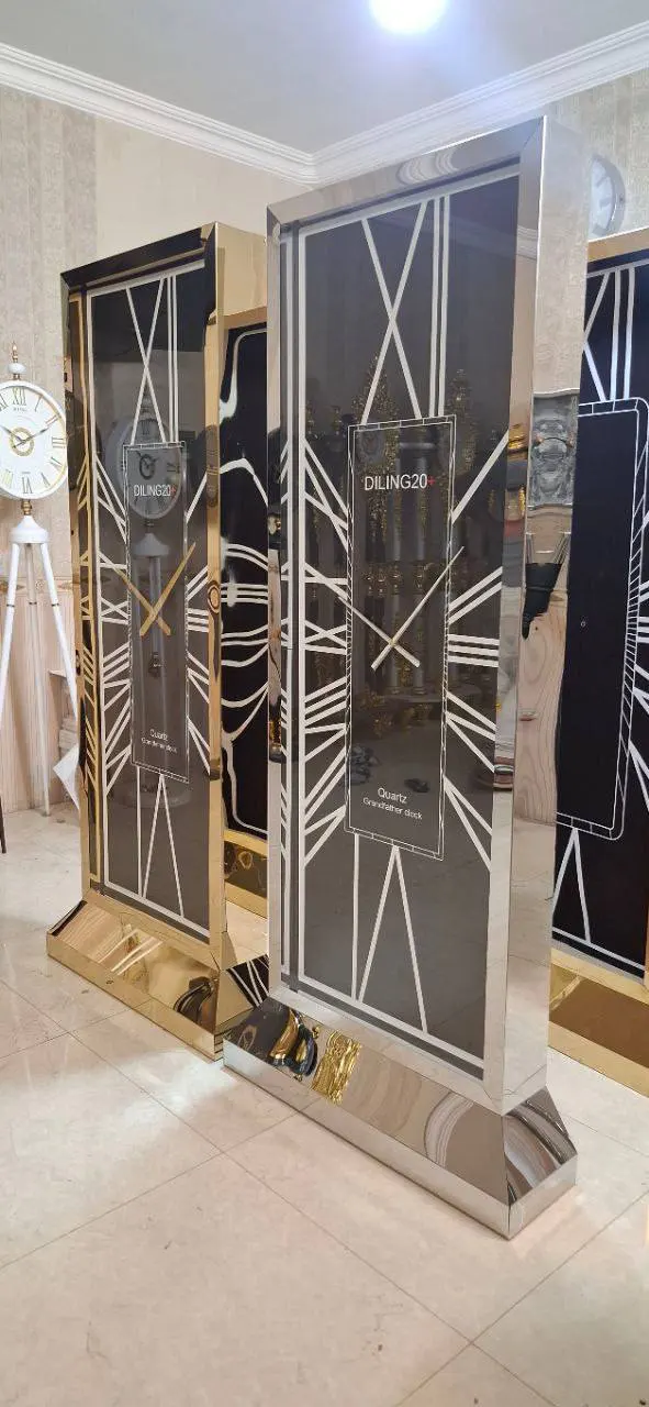 تصویر ساعت ایستاده استیل