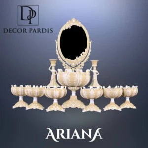 ست هفت سین رنگ کرم