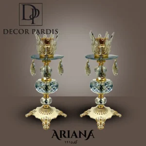 شمعدون مدل دوتایی آویز دار