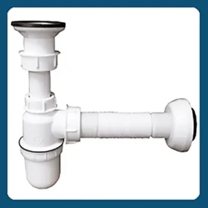 تصویر سیفون ظرفشویی تک لگنه مدل SZ-15/30